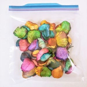 Real Rainbow Rose Petals